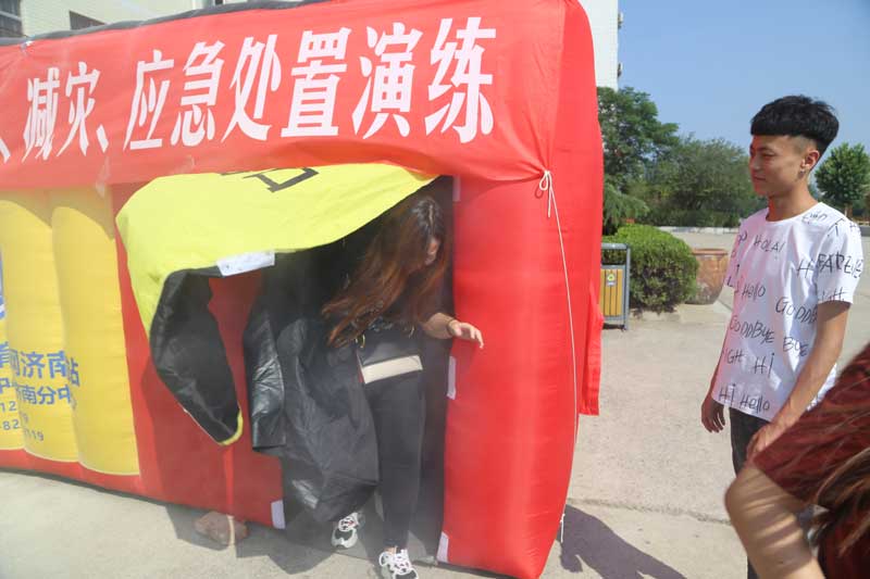 我院開(kāi)展消防安全演練活動(dòng)