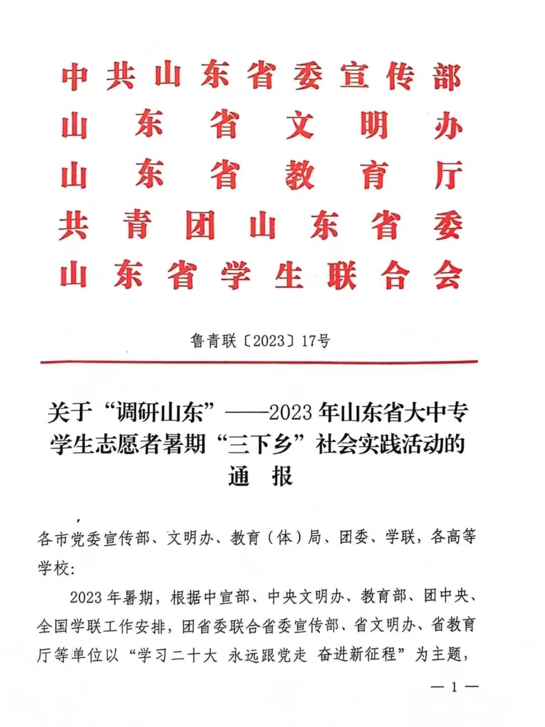 喜報!我校暑期“三下鄉(xiāng)” 社會實踐獲多項省、市級表彰! 第 1 張