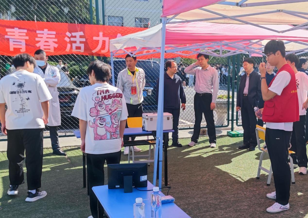 學(xué)校順利開(kāi)展山東省教育廳安排的大學(xué)生體質(zhì)測(cè)試抽查工作 第 2 張